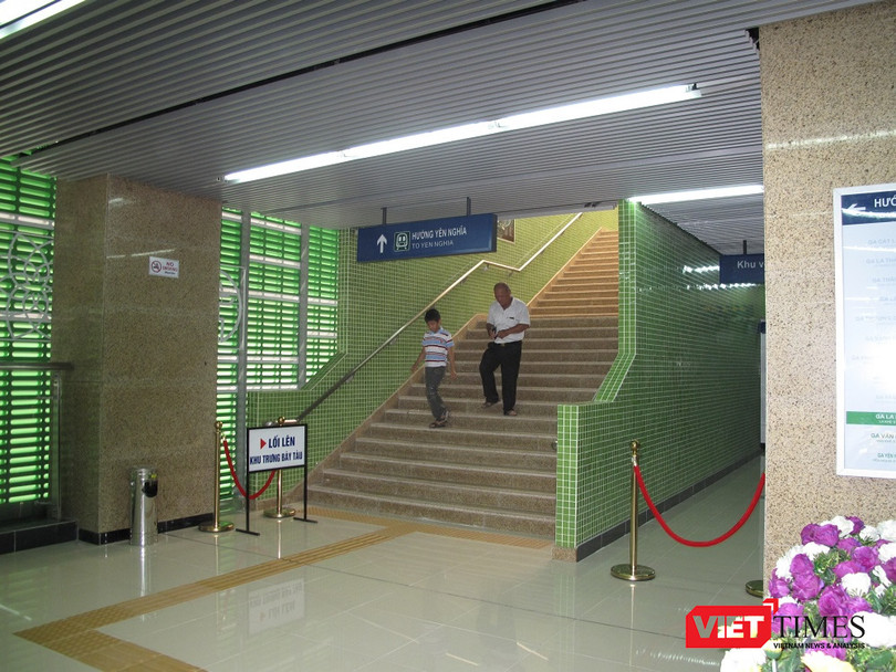 Cận cảnh nhà ga, tàu mẫu đường sắt trên cao Cát Linh - Hà Đông ảnh 12