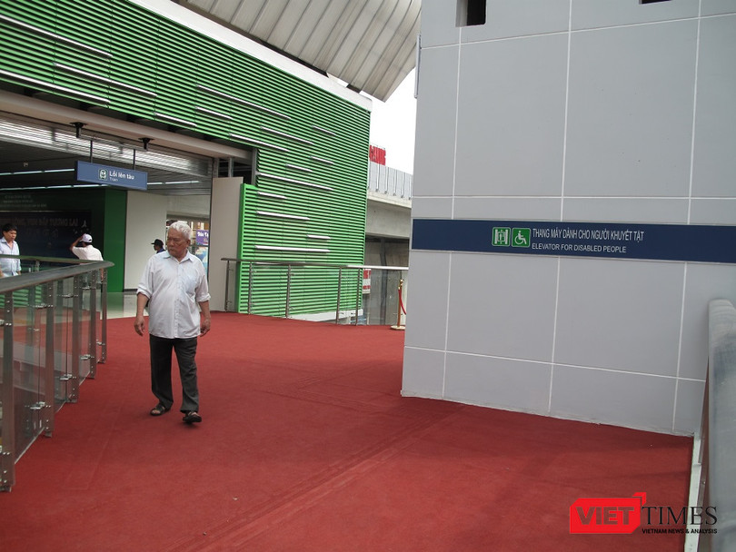 Cận cảnh nhà ga, tàu mẫu đường sắt trên cao Cát Linh - Hà Đông ảnh 3