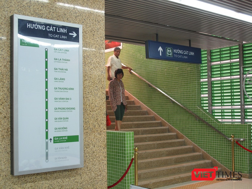 Cận cảnh nhà ga, tàu mẫu đường sắt trên cao Cát Linh - Hà Đông ảnh 14