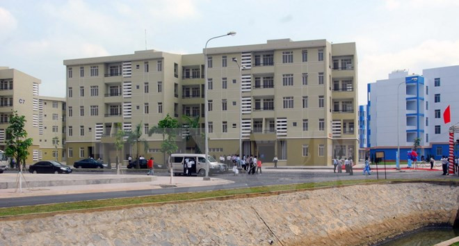 Khu tái định cư Vĩnh Lộc B, huyện Bình Chánh