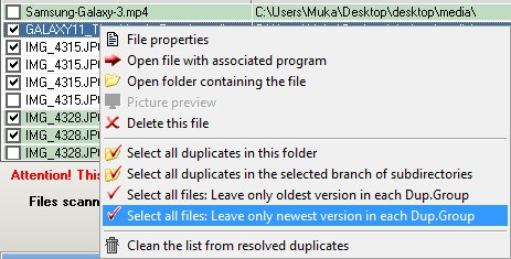 Tìm và loại bỏ file trùng lặp giúp khôi phục dung lượng ổ cứng bị lãng phí ảnh 4 Tìm và loại bỏ file trùng lặp giúp khôi phục dung lượng ổ cứng bị lãng phí ảnh 4
