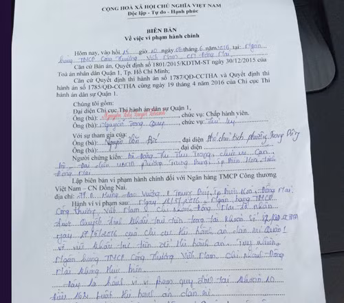 Tranh cãi quanh việc VietinBank không chịu thi hành án với Phước Sang