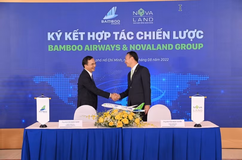 Novaland hợp tác chiến lược cùng Bamboo Airways, hướng tới mục tiêu mang đến nhiều trải nghiệm mới mẻ, thuận tiện, gia tăng thêm tệp giá trị cho Khách hàng