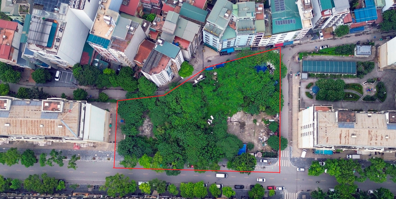 Lô đất CC3 nằm đắc địa tại quận Nam Từ Liêm, nhưng bị bỏ hoang đến 20 năm.