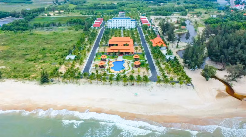 Dự án Hodota - khu du lịch nghỉ dưỡng tại xã Tân Thắng, huyện Hàm Tân, tỉnh Bình Thuận. Ảnh: Hodotaresort.