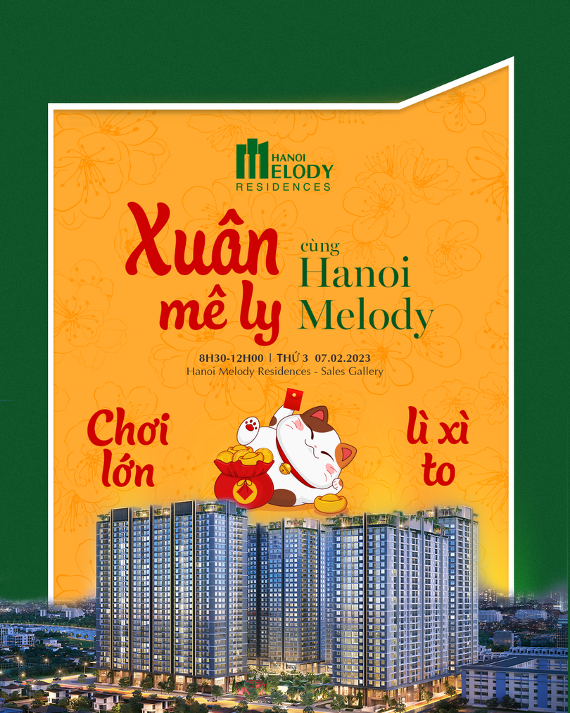 Sự kiện “Xuân mê ly cùng Hanoi Melody” sẽ diễn ra vào ngày 7/2/2023
