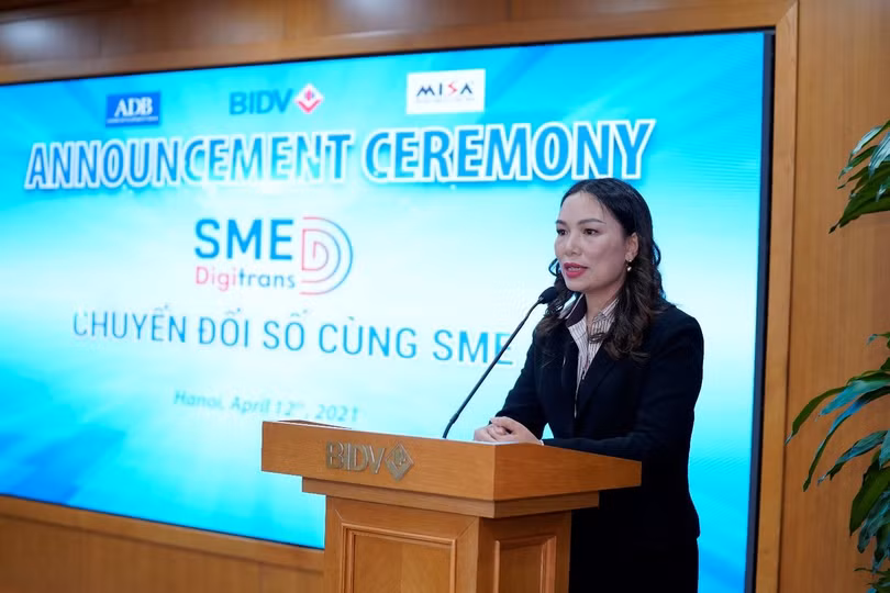Phát biểu tại sự kiện, Tổng Giám đốc MISA Đinh Thị Thúy bày tỏ mong muốn đây sẽ là tiền đề cho những cơ hội hợp tác sâu rộng hơn của MISA và BIDV, để không chỉ kết nối và hỗ trợ doanh nghiệp trong quản lý tài chính mà còn là quản trị toàn diện, tiếp cận nguồn vốn phát triển kinh doanh