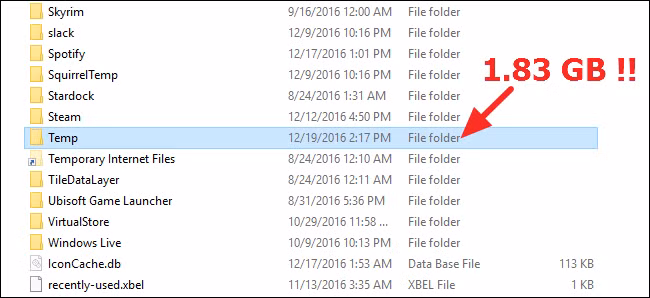 Mẹo di chuyển thư mục Temp của Windows sang ổ đĩa khác