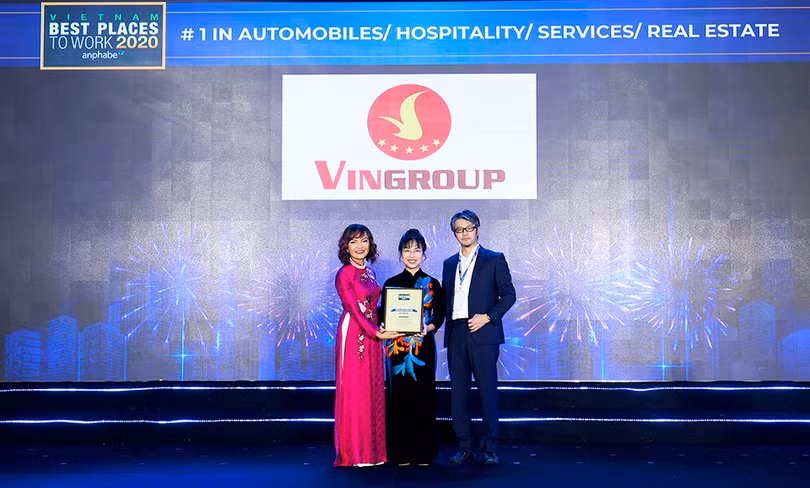 Vingroup lần thứ 6 liên tiếp được vinh danh trong Top 100 Nơi làm việc tốt nhất và là một trong 50 tên tuổi Nhà tuyển dụng hấp dẫn nhất.