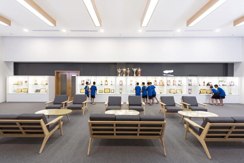 Phòng Truyền thống của Trung tâm Đào tạo Bóng đá Trẻ PVF tại Hưng Yên