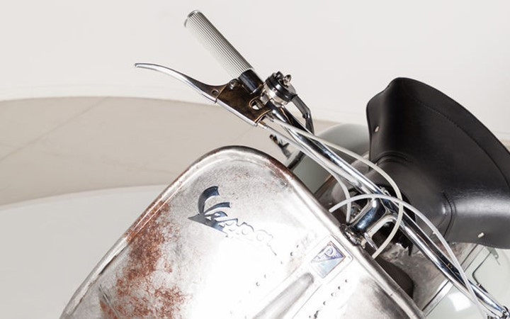 Mẫu xe cổ này được đưa vào sản xuất từ năm 1946 tại Pontedera - một trong những nhà máy đầu tiên của Piaggio.