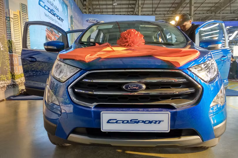 Phần đầu xe của Ford EcoSport 2018 nhận được nhiều thay đổi nhất