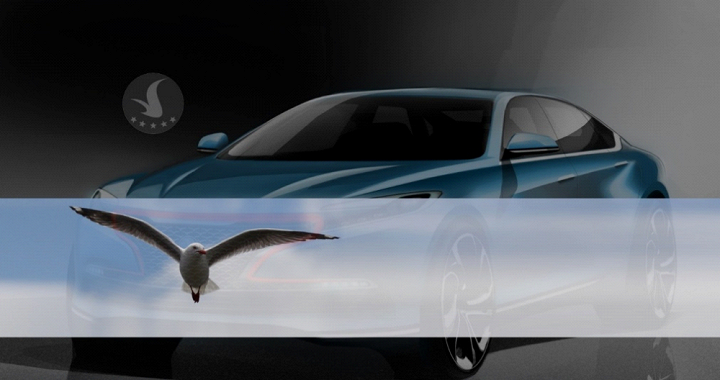 Phần đầu xe được lấy cảm hứng từ loài chim hải âu đang tung cánh. Biểu tượng tạo hình cách điệu mang liên tưởng đến chữ V – chữ cái đầu trong tên nước Việt Nam, dụng ý nói đến một Việt Nam đang trên đà phát triển nhanh chóng và mạnh mẽ.