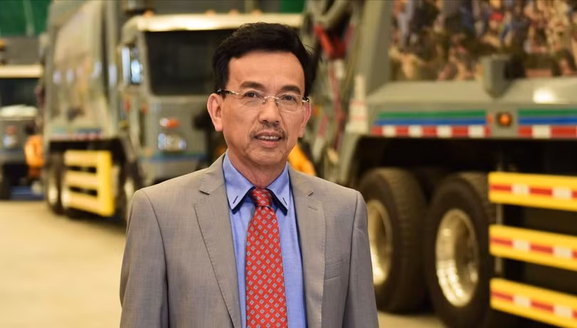Ông David Dương là Chủ tịch HĐQT, kiêm Tổng giám đốc Công ty xử lý chất thải California Waste Solutions (CWS - Mỹ). Ảnh: VTC.