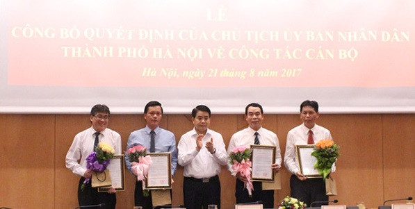 Hà Nội điều động, bổ nhiệm hàng loạt lãnh đạo chủ chốt ảnh 1