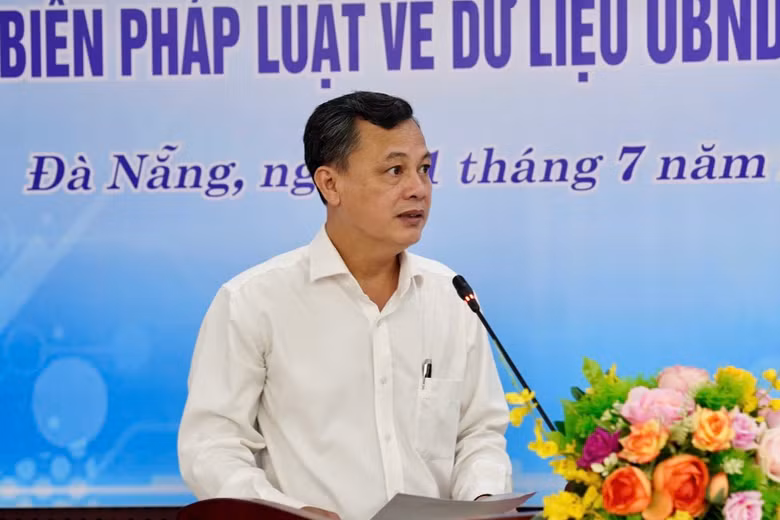 Quang cảnh Hội nghị tập huấn triển khai chuyển đổi số cho cán bộ, công chức các sở, ban, ngành với chuyên đề phổ biến pháp luật về dữ liệu năm 2026. Ảnh XM