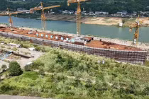 Dự án đóng bản sao tàu Titanic đầu tư 1 tỷ NDT của một công ty ở Tứ Xuyên "ăn theo" phim Titanic bị bỏ dở. Ảnh: HK01.