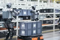 Robot đang dần thay thế con người trong một số loại công việc. Ảnh: Yangcheng.