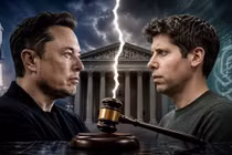 Trong tuần này, tòa án khu vực North California sẽ ra phán quyết vụ kiện giữa Elon Musk và Sam Altman. Ảnh: Openthemagazine.
