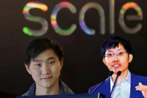 Uông Thao (trái) và Lương Văn Phong - hai đại diện tiêu biểu của nhân tài AI trẻ người Trung Quốc ở Mỹ và trong nước. Ảnh: Singtao.