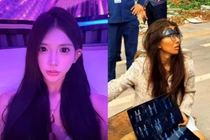 Hình ảnh Umi - Ngô Chân Trinh trước kia và hiện nay. Ảnh: Dongfang.