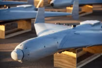 Máy bay không người lái Lucas của Mỹ sản xuất dựa trên mẫu Shahed-136 của Iran. Ảnh: Guancha.