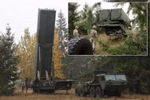 Các bức ảnh mới nhất về tên lửa siêu vượt âm "Dark Eagle" mà Lục quân Mỹ công bố hôm 21/2 rồi vội vã xóa. Ảnh: NetEase.