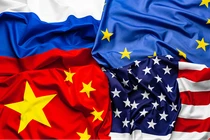 Quyết định của ông Trump tăng thuế nhập khẩu đối với 8 nước châu Âu để gây sức ép trong vấn đề Greenland có thể sẽ gây nên biến số trong quan hệ Mỹ - châu Âu - Trung Quốc - Nga. Ảnh: IARI.