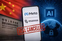 Thương vụ Meta mua Manus giá 2 tỷ USD đã bị cơ quan quản lý nhà nước Trung Quốc hủy bỏ. Ảnh: Digit.