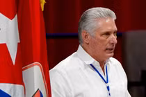 Chủ tịch Cuba Miguel Díaz-Canel xác nhận đã tổ chức các cuộc đối thoại với phía Mỹ. Ảnh: Xinhua.