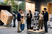 Hiện nay, người mua đã có thể dễ dàng mua được robot hình người của Unitree Robotics. Ảnh: QQnews.