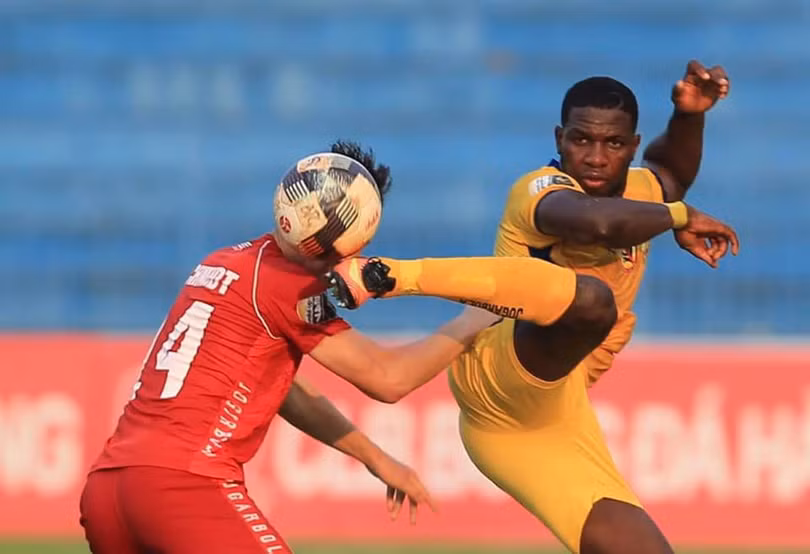 Chân sút tốt nhất Rimario đã rời Thanh Hóa gia nhập Hà Nội FC. Ảnh Thanh Hóa FC