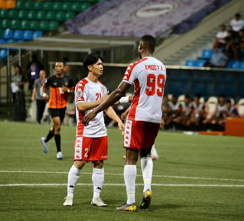 Công Phượng và Amido Balde là 2 cái tên mà Thanh Hóa phải dè chừng. Ảnh VPF Công Phượng và Amido Balde là 2 cái tên mà Thanh Hóa phải dè chừng. Ảnh VPF