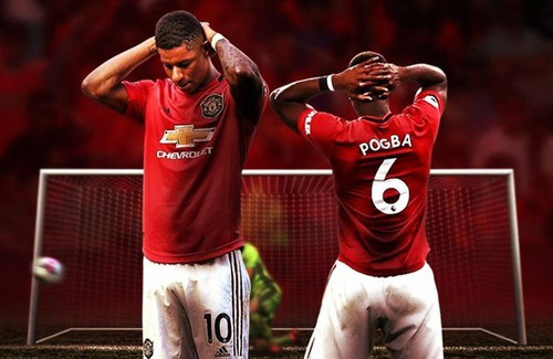 3 chân sút tốt nhất của MU đều đã nếm mùi thất bại trên chấm penalty khiến HLV Ole đau đầu. Ảnh MU