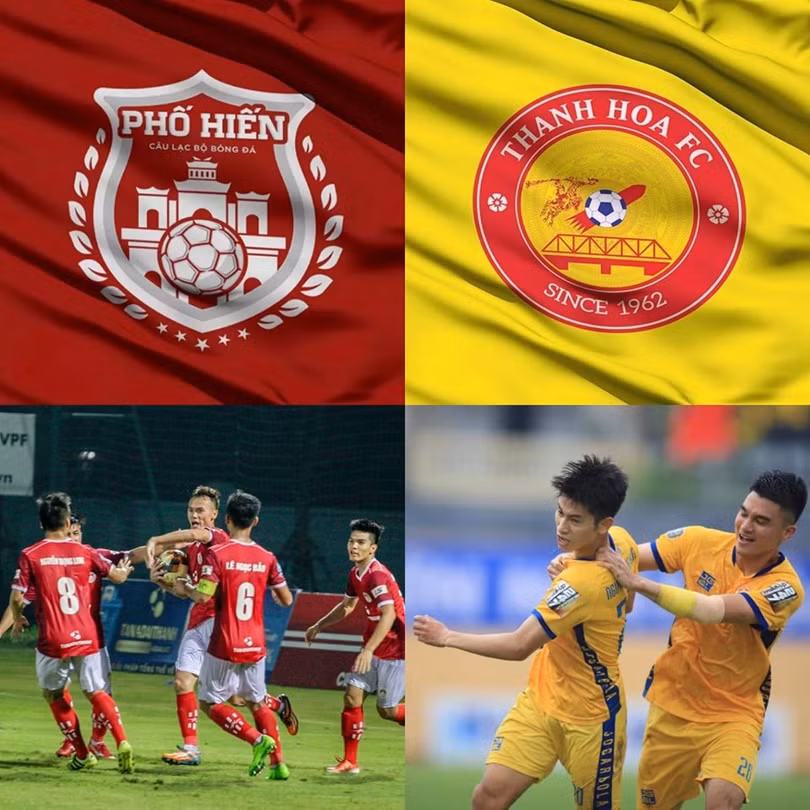 Trận cầu play-off triệu đô giữa Thanh Hóa và Phố Hiến. Ảnh PHFC.