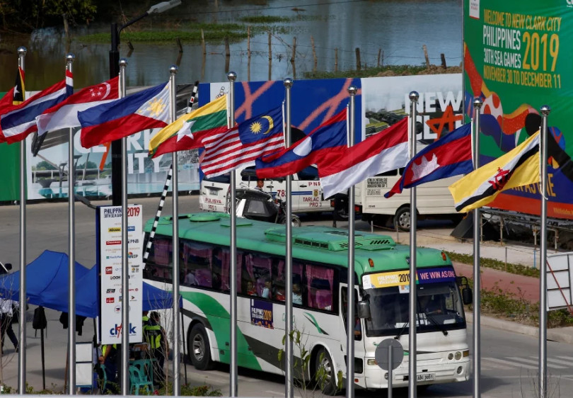 Mục tiêu của đoàn Thể thao Việt Nam là giành 65 Huy chương Vàng trở lên và đứng top 3 toàn đoàn. Ảnh NST