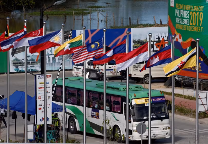 Mục tiêu của đoàn Thể thao Việt Nam là giành 65 Huy chương Vàng trở lên và đứng top 3 toàn đoàn. Ảnh NST Mục tiêu của đoàn Thể thao Việt Nam là giành 65 Huy chương Vàng trở lên và đứng top 3 toàn đoàn. Ảnh NST