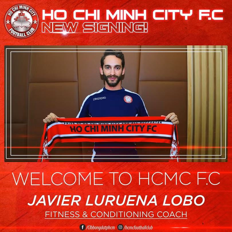 TP.HCM là đội bóng chuẩn bị rầm rộ nhất. Ảnh HCMFC.