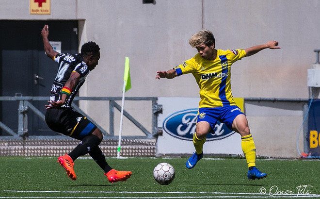 14 trận liên tiếp Công Phượng không hề có tên trong danh sách thi đấu Sint-Truidense. Ảnh CLB