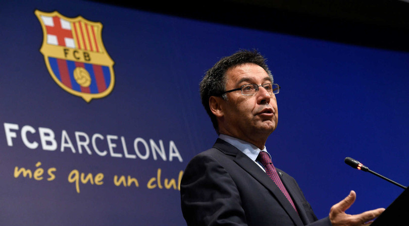 Chủ tịch Bartomeu là người rất nhiều mưu mẹo trong các tình huống như thế này. Ảnh CLB