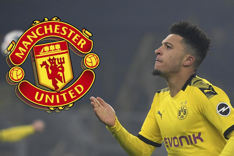 MU đã cất công theo đuổi Sancho từ hai tháng qua và có thể sẽ qua mặt Chelsea để đem Sancho về Old Trafford để thay thế Jesse Lingard. Ảnh MU