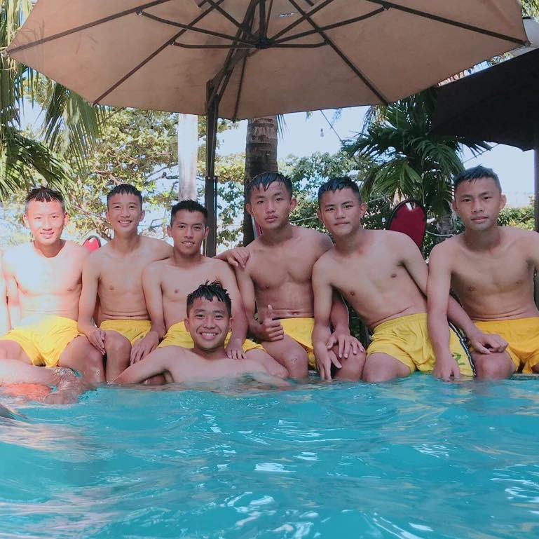 Đã rất lâu SLNA mới có một lứa trẻ có nhiều hy vọng. Ảnh Đỗ Hải Đã rất lâu SLNA mới có một lứa trẻ có nhiều hy vọng. Ảnh Đỗ Hải