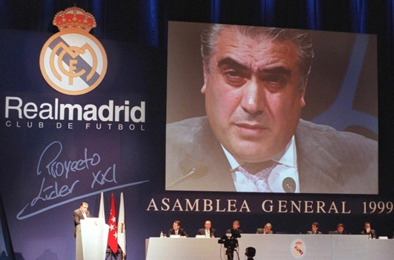 Cựu chủ tịch Real Madrid Lorenzo Sanz, người nhập viện vì nhiễm Covid-19, đã qua đời hôm 21.3 ở tuổi 76. Ảnh RM.