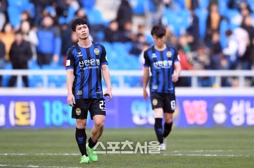 Tiền đạo xứ Nghệ cũng có những bất lợi lớn về thể hình, thể lực so với các đối thủ ở K-League (ảnh CLB)