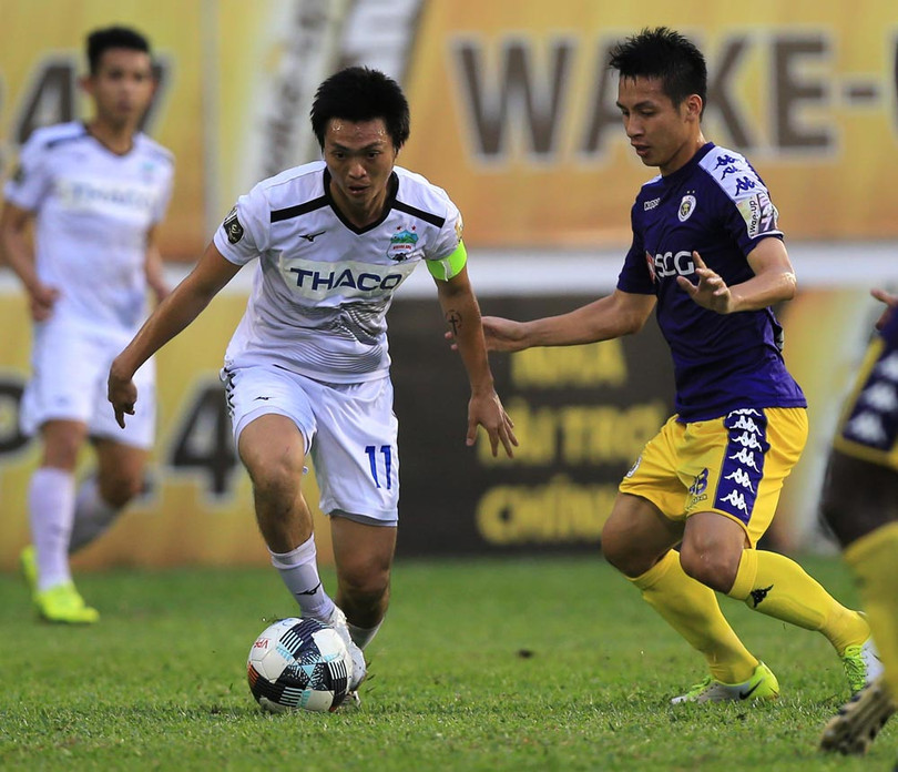 Tuấn Anh (HAGL) đã phục hồi phong độ trước ngày tập trung đội tuyển (ảnh VPF)