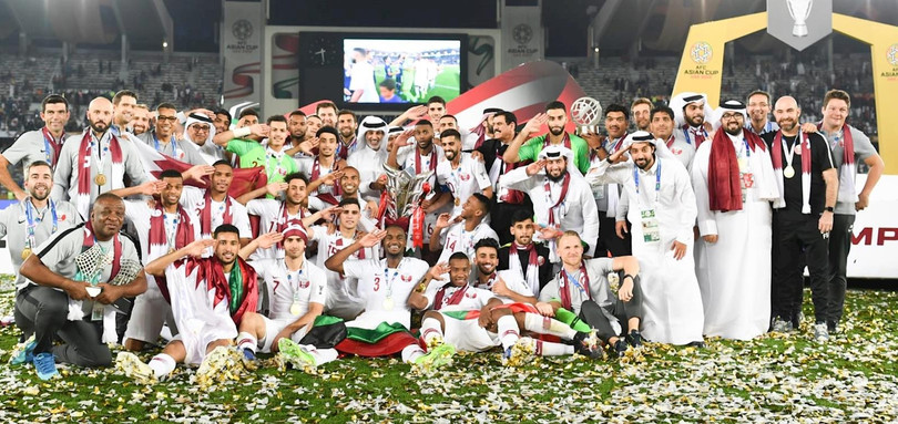 Tuyển Qatar vô địch Asian Cup 2019, sẵn sàng tham gia Copa America 2019 ( Ảnh Football Tribe) Tuyển Qatar vô địch Asian Cup 2019, sẵn sàng tham gia Copa America 2019