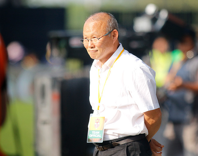 Ông Park đang trên đường trở thành nhà cầm quân hàng đầu khu vực. Ảnh VPF