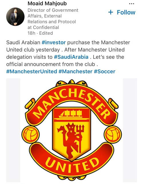 MU bị bán với giá 4 tỷ bảng Anh? ảnh 1