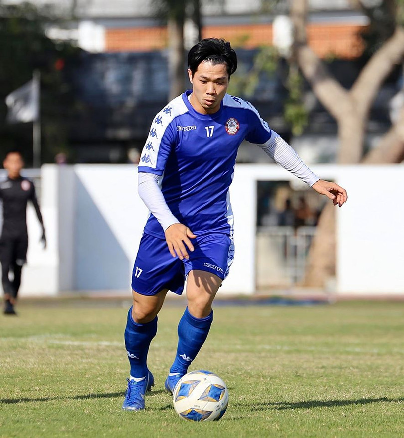 Trong khi các tuyển thủ quốc gia khác (trừ Trọng Hoàng, Hùng Dũng) thì Công Phượng đã có vài trận đấu trong màu áo TP.HCM để chuẩn bị cho trận gặp Yangon United ở trận mở màn bảng F AFC Cup 2020. Ảnh TP.HCM Trong khi các tuyển thủ quốc gia khác (trừ Trọng Hoàng, Hùng Dũng) thì Công Phượng đã có vài trận đấu trong màu áo TP.HCM để chuẩn bị cho trận gặp Yangon United ở trận mở màn bảng F AFC Cup 2020. Ảnh TP.HCM