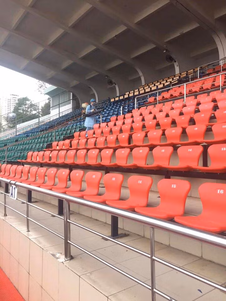 SLNA thiệt thòi khi thi đấu không có khán giả. Ảnh SGFC SLNA thiệt thòi khi thi đấu không có khán giả. Ảnh SGFC